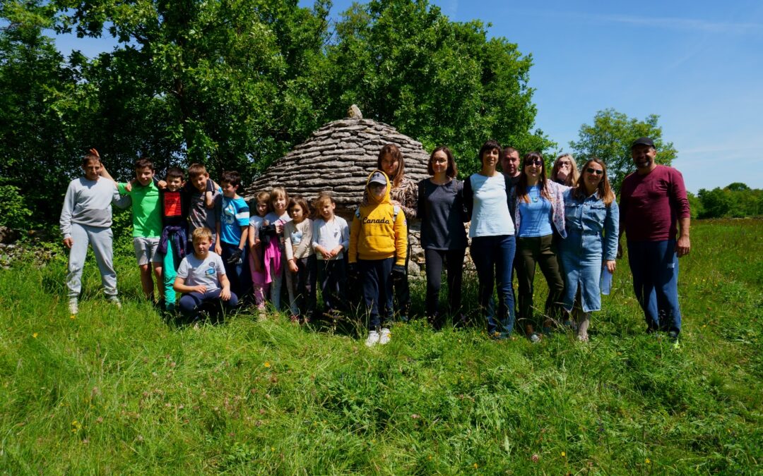 Terenska nastava – gradnja suhozida