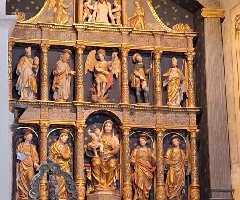 Predstavljanje restauriranog glavnog oltara u Mutvoranu